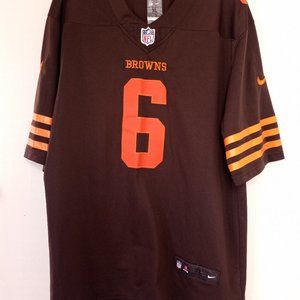 Nike Baker Mayfield #6  Cleveland Browns Home Game Jersey Size XL